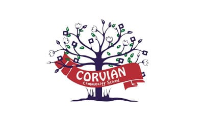 Corvian Community School logo